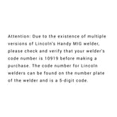 10 pcs Contact Tips .023 fit Lincoln Handy MIG 10919 Welder